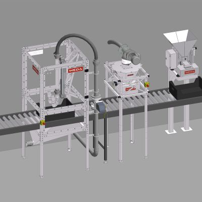 WEDA Larvendosierung LD1 im System